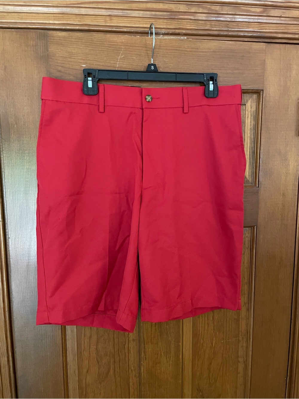 Pro Tour Men's Coolplay Red Performance Golf Shorts Front/Back‎ Pockets, Size 34